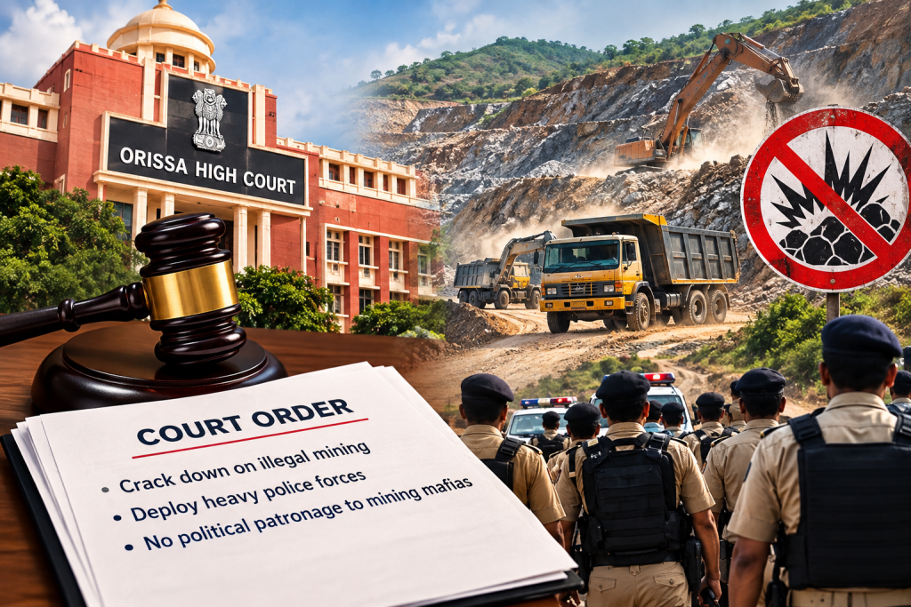 high court orders administration to crack down on mining mafia