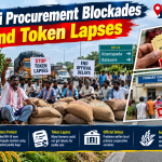 mandi procurement blockades and token lapses