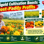 marigold cultivation boosts post paddy profits