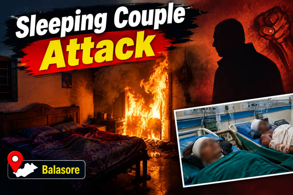 sleeping couple attack