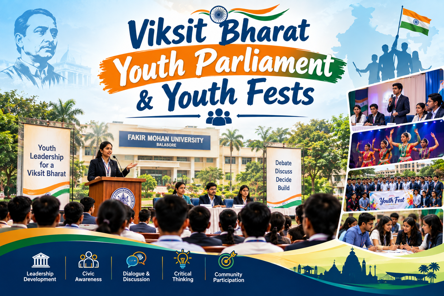 viksit bharat youth parliament & youth fest